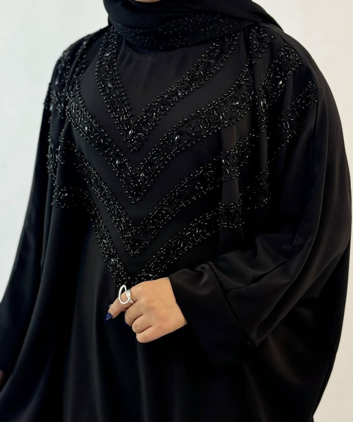 مانتو عبایی الیزه مجلسی